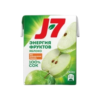 Сок J7 яблочный 0,2 л